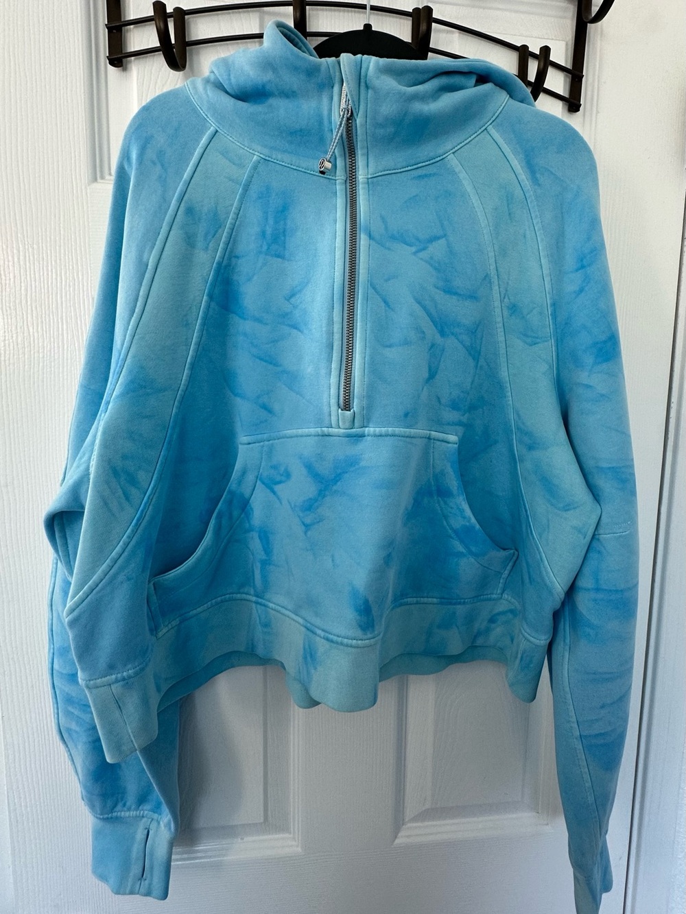 Lululemon Scuba Oversized Half Zip Hoodie *Dye M/L - Like New